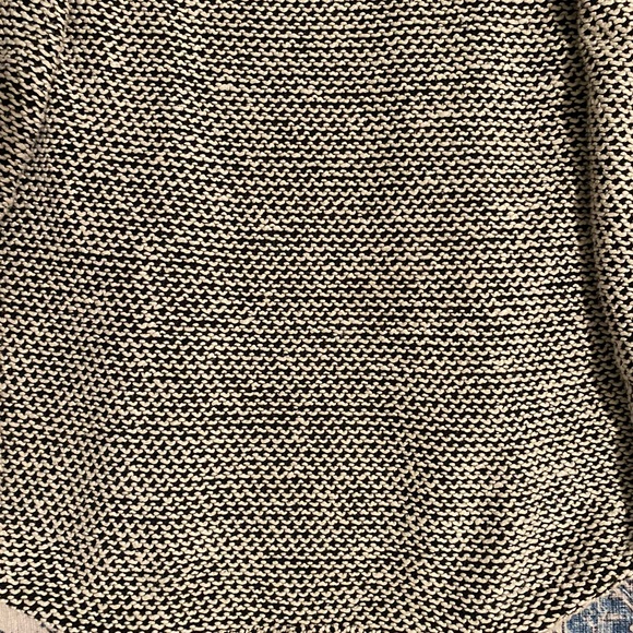 Marine Layer Birdseye Cardigan Black White Contrast XS - Picture 8 of 8